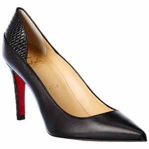 Maastricht Black Scallop Pump 85mm